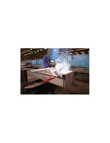 Sargento de acero integrocon mango 2 componentes 500x120mm BESSEY