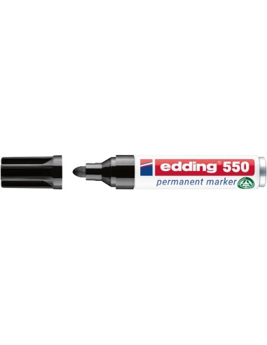 Rotulador permanente 550 negro edding