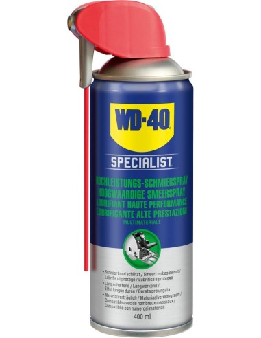 Spray lubricador de PTFESmart Straw 400ml Smart Straw WD-40 SPECIALIST