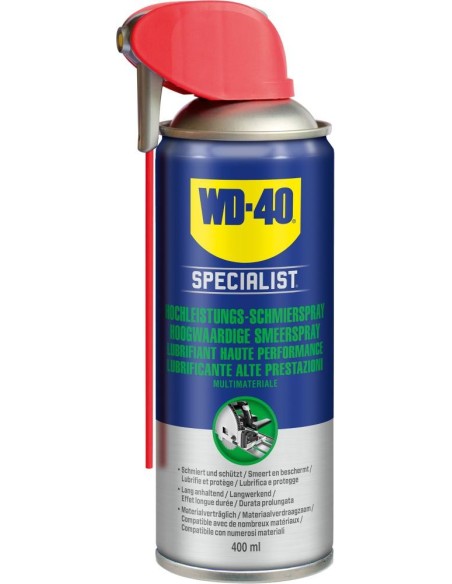 Spray lubricador de PTFESmart Straw 400ml Smart Straw WD-40 SPECIALIST