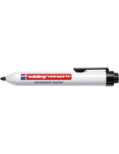 Rotulador permanente 11 negro edding