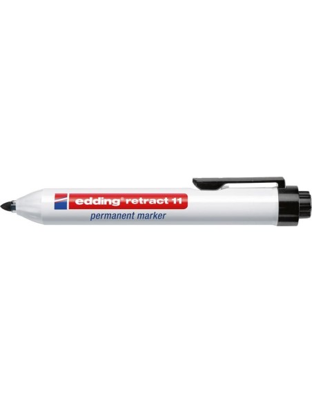 Rotulador permanente 11 negro edding