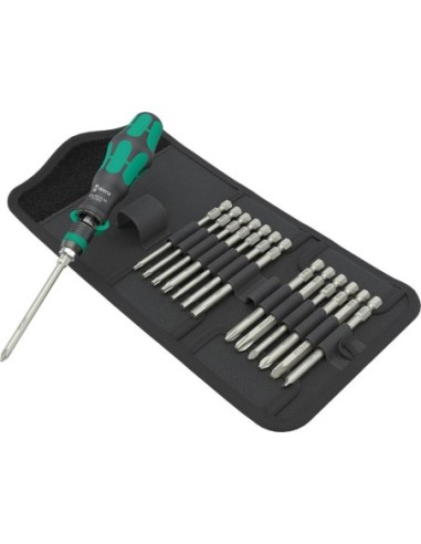 Juego de puntas llave de carraca Kraftform Kompakt15 unidades Wera