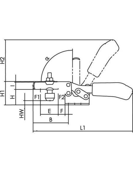 Tensor horizontal 6830 antiestático tam. 2 AMF