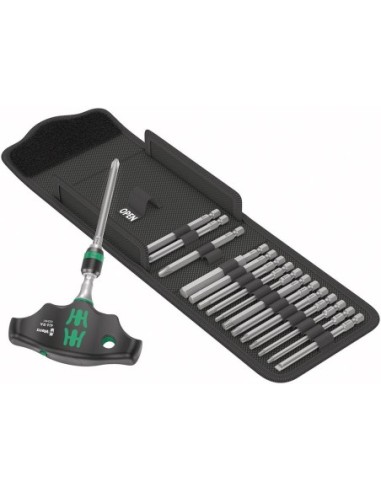 Juego de puntas KraftformKompakt 400 RA Wera