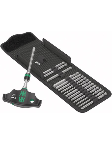 Juego de puntas KraftformKompakt 400 RA Wera
