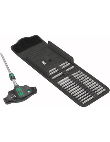 Juego de puntas KraftformKompakt 400 RA Wera