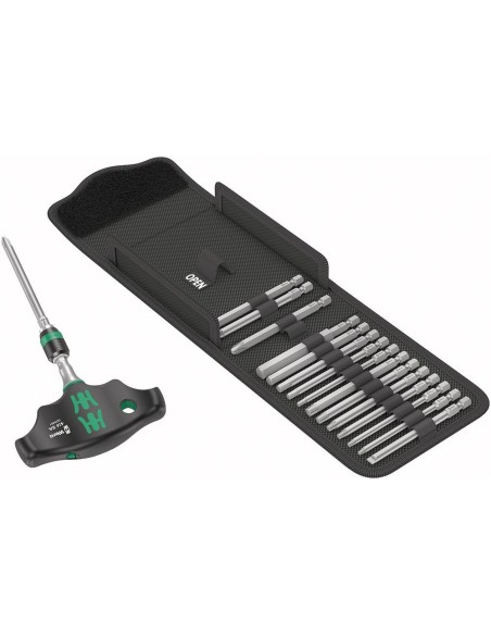 Juego de puntas KraftformKompakt 400 RA Wera
