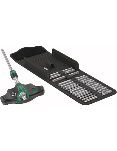 Juego de puntas KraftformKompakt 400 RA Wera
