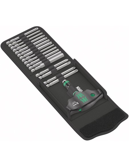 Juego de puntas KraftformKompakt 400 RA Wera