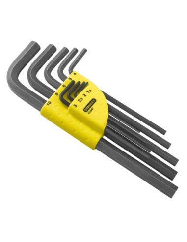 Juego 9 Llaves largas de 1,5 a 10mm - tipo libro -