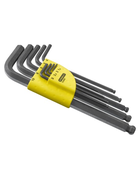 Juego 9 llaves largas de 1,5 a 10mm - tipo libro -