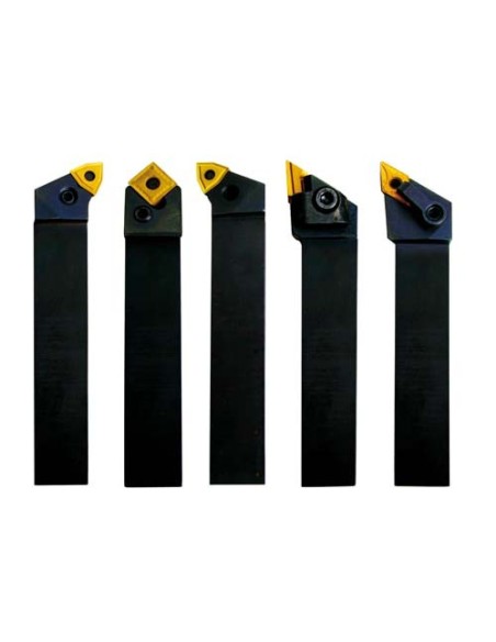 JUEGO CUCHILLAS 5 PZAS. HM 25 MM 25mm, juego de 5 unidades