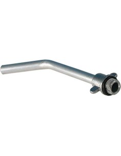 Tubo acodado 45grados, aluminio para bomba manual universal 750UV 250mm reilang
