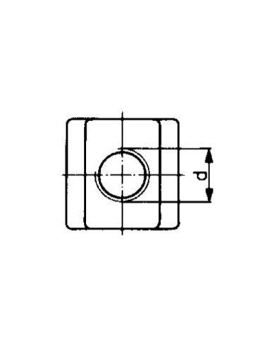 Tuerca corredera DIN508 M20x22mm
