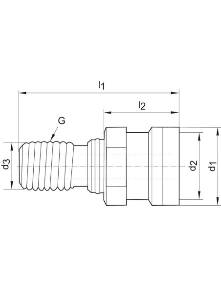 Tirantes Ott SK40-M16 c/ aguj roscado