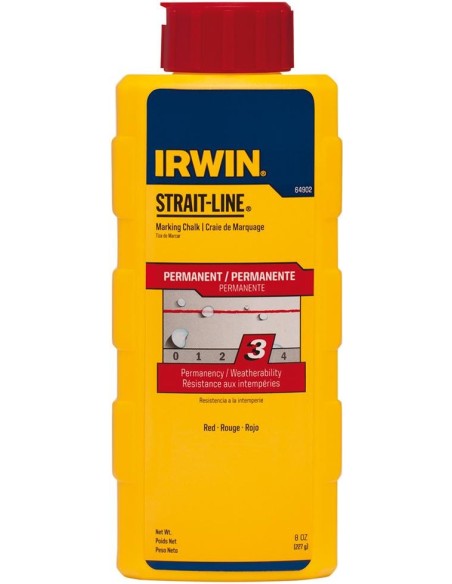 Dispositivo tiralíneas 227g roja IRWIN STRAIT-LINE
