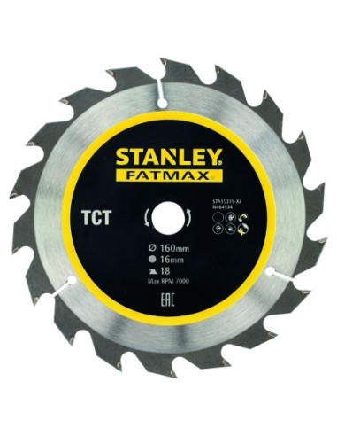 Hoja TCT 160x16x18 dientes