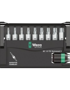 Jgo puntas Bit-Check 10 universal 2 Wera