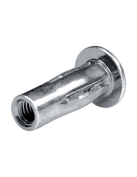 Tuerca remache ciego acero cabeza bombeada M8 margen de sujeción: 3,0 -5,5mm Goebel