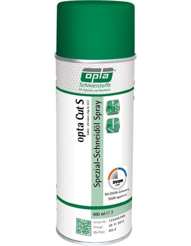 Aceite corte especial CUTDVGW S bote de spray 400ml OPTA