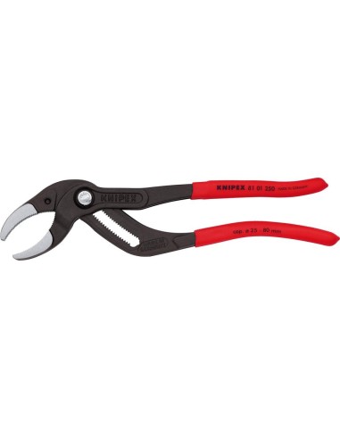 Alicates de montaje de sifón pulidos 250mm aislación inmers. Knipex