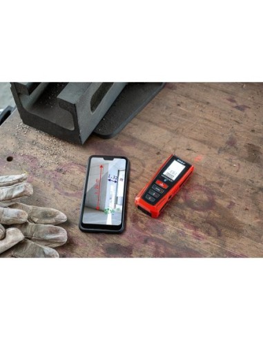Telémetro láser METRON 60BT incluidos accesorios Sola