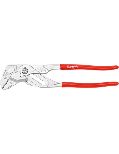 Alicates ajuste pico loro250 mm cromado con Funda de plástico