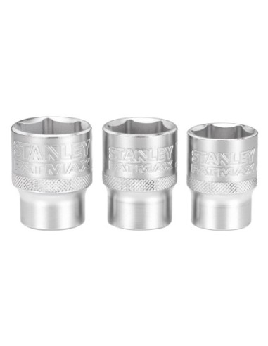 Juego de 3 vasos 1/2 21-22-24mm - FATMAX