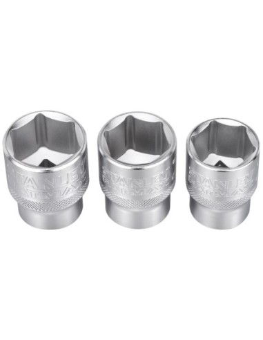 Juego de 3 vasos 1/2 21-22-24mm - FATMAX
