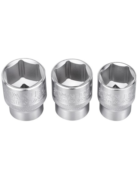 Juego de 3 vasos 1/2 21-22-24mm - FATMAX