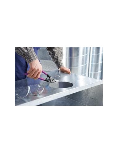 Tijeras chapa HSS izda 275mm Erdi
