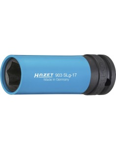 Juego llave de vaso con manguito de plástico 1/217x85mm HAZET