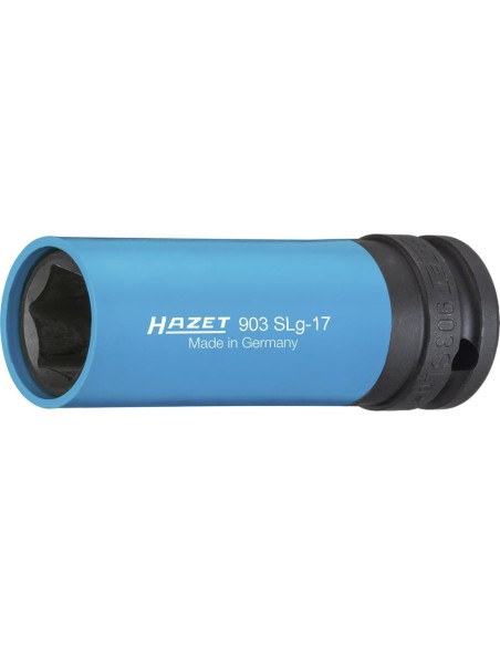 Juego llave de vaso con manguito de plástico 1/217x85mm HAZET