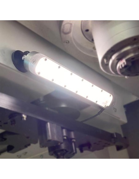 Lámpara de máquinas LED Banda de luz 305mm 1200 Lumen orientable Bauer   Böcker
