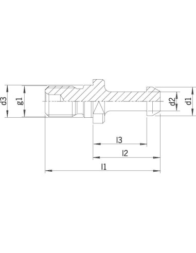 Tirantes JISB6339 BT40 90grados HAIMER