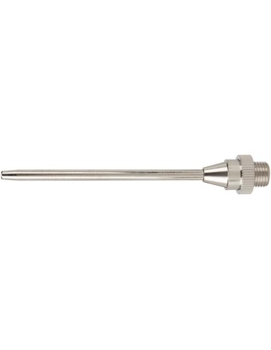 Tobera de prolongación pistola neumática latón recta M12x1,25 150mm RIEGLER