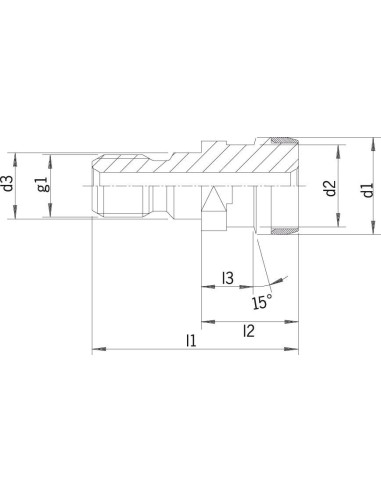 Tirantes Ott SK40-M16 refrig. int. HAIMER