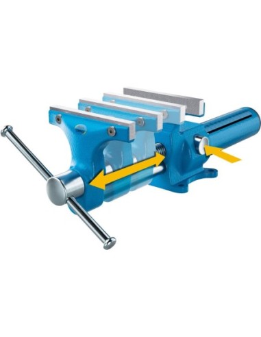 Tornillo banco Compact 120mm BROCKHAUS