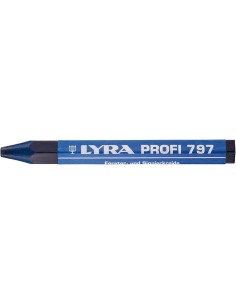 Tiza forestal y tiza de marcado 797 azul de 12 uds LYRA