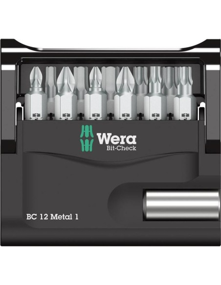 Jgo puntas Bit-Check 12 metal 1 Wera