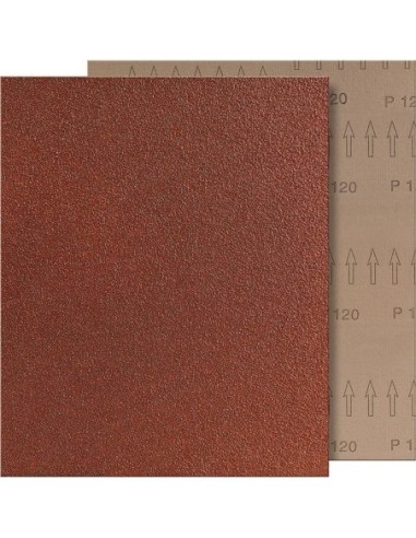 Paño abrasivo 230x280mm K240 marrón