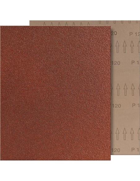 Paño abrasivo 230x280mm K240 marrón
