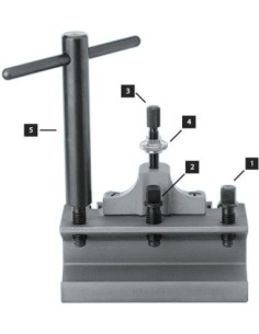 Tornillo cuadrado para cabeza cambio rápido M7x1SRW
