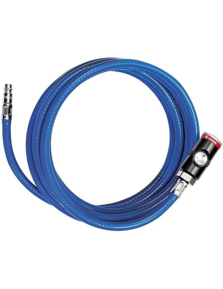 Juego de mangueras con acoplamiento pulsador 13x3,5mm 10m azul RIEGLER