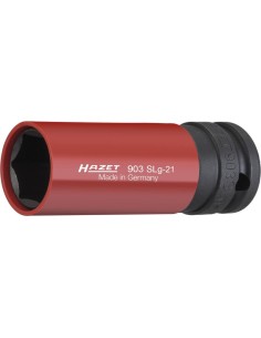 Juego llave de vaso con manguito de plástico 1/221x85mm HAZET