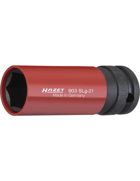 Juego llave de vaso con manguito de plástico 1/221x85mm HAZET