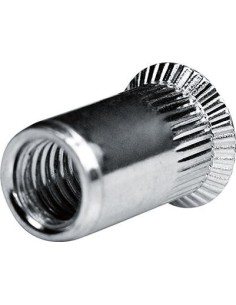 Tuerca de remache ciego acero inox cabeza avellanada M5 margen de sujeción 1,5-4,0mm Goebel