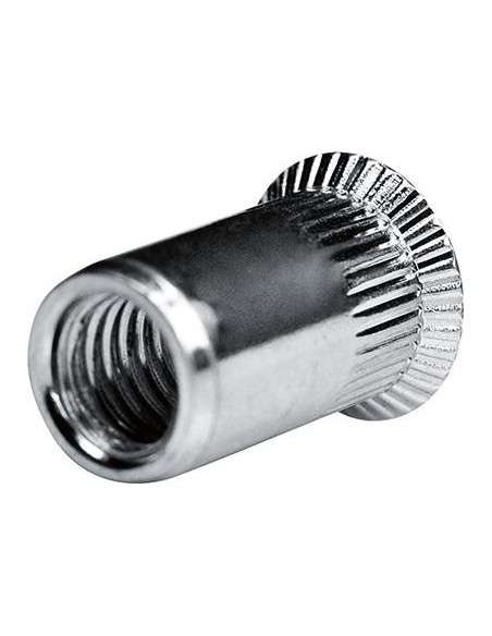 Tuerca de remache ciego acero inox cabeza avellanada M5 margen de sujeción 1,5-4,0mm Goebel