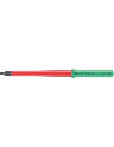 Varilla recambio VDE T25x154mm Wera